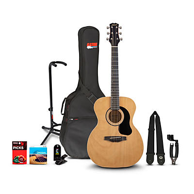 Mitchell Launch O100JR Auditorium Junior Acoustic Guitar Deluxe Pack