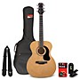 Mitchell Launch O100JR Auditorium Junior Acoustic Guitar Pack Natural