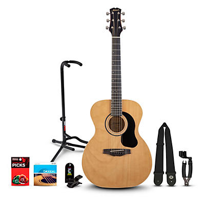 Mitchell Launch O100JR Auditorium Junior Acoustic Guitar With Accessories & Stand