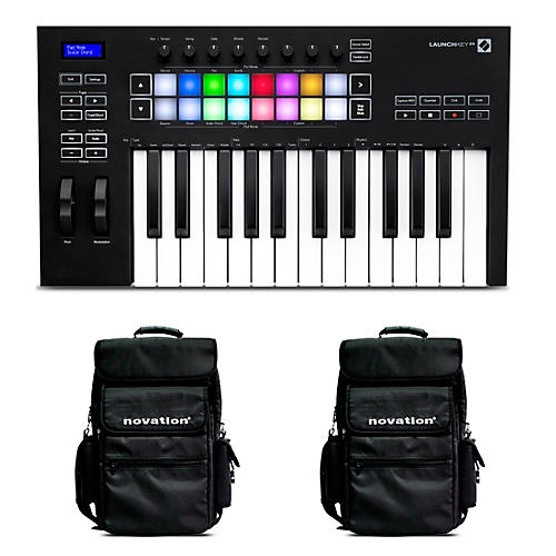 Novation Launchkey 25 MK3 Keyboard Controller with Bag