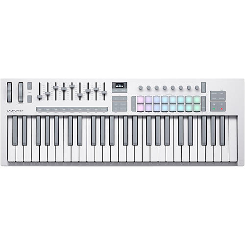 Novation Launchkey 49 MK4 Keyboard Controller White
