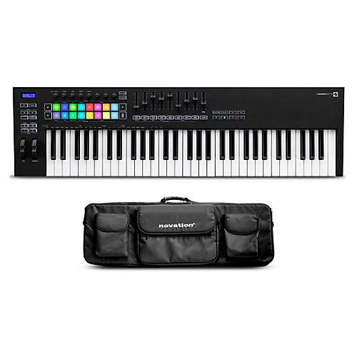 Novation Launchkey 61 MK3 Keyboard Controller with Bag