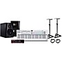 Novation Launchkey MK4 Keyboard Controller with Focusrite 2i2 USB Audio Interface and ADAM Audio T5V 5-inch Studio Monitor Pair Package (Cables/Stands Included) 49 Key Package