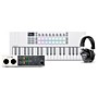 Novation Launchkey MK4 Keyboard Controller with Universal Audio Volt 2 USB Audio Interface & Tascam TH-200X Studio Headphones 37 Key Package