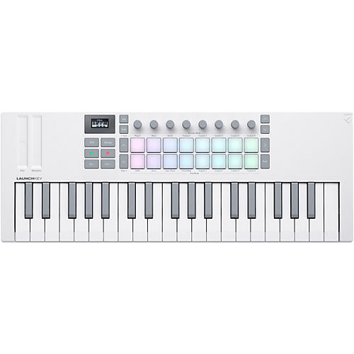 Novation Launchkey Mini 37 MK4 Keyboard Controller White