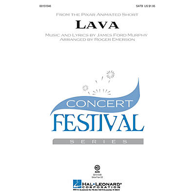 Hal Leonard Lava SATB arranged by Roger Emerson