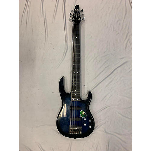 Carvin Lb 76 Electric Bass Guitar Blue Sunburst