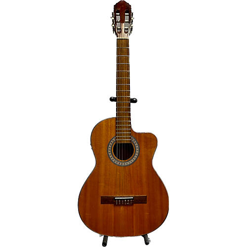 Lucero Lc150sce Classical Acoustic Electric Guitar Natural
