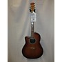 Used Ovation Lcc047 Acoustic Electric Guitar Cherry Sunburst