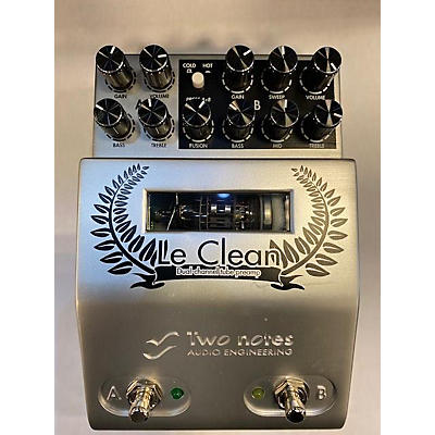 Two Notes Audio Engineering Le Clean Dual Channel Tube Preamp Effect Pedal