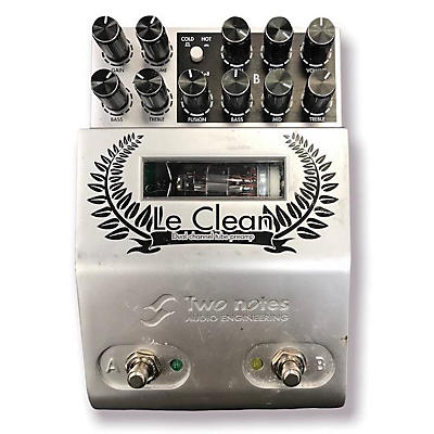 Two Notes Audio Engineering Le Clean Dual-Channel Tube Preamp Effect Pedal