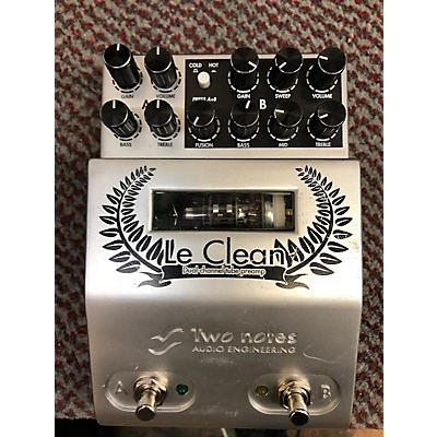 Two Notes Audio Engineering Le Clean Dual Channel Tube Preamp Pedal