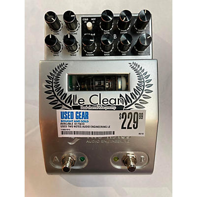 Two Notes AUDIO ENGINEERING Le Clean Effect Pedal