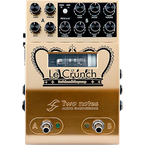 Two Notes AUDIO ENGINEERING Le Crunch Preamp Effects Pedal Condition 1 - Mint