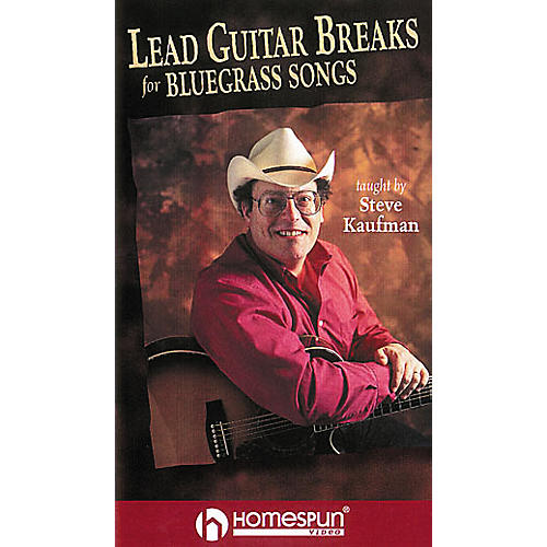 Lead Guitar Breaks for Bluegrass Guitar (VHS)