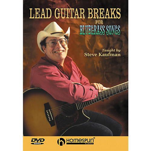 Lead Guitar Breaks for Bluegrass Songs (DVD)