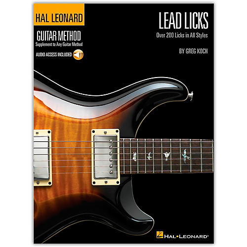 Lead Licks (Book/Online Audio)