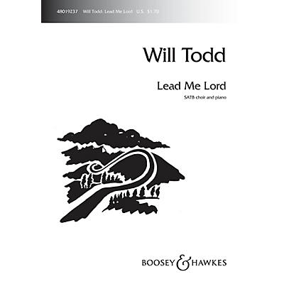 Boosey and Hawkes Lead Me Lord SATB composed by Will Todd