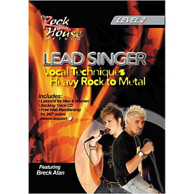 Hal Leonard Lead Singer Vocal Techniques From Heavy Rock to Metal DVD Level 2
