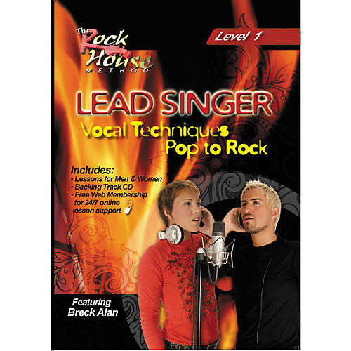 Hal Leonard Lead Singer Vocal Techniques From Pop to Rock DVD Level 1
