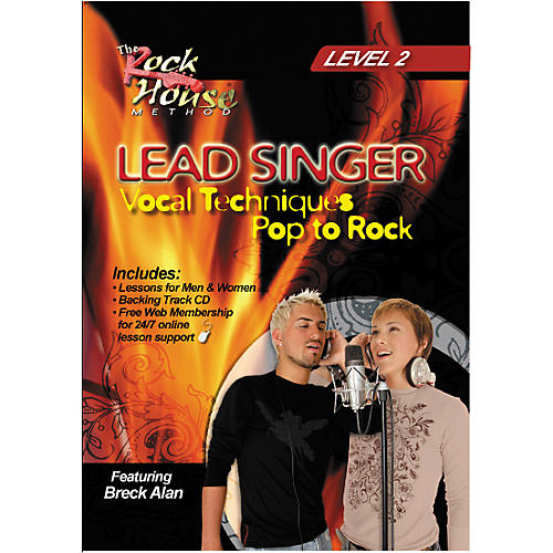 Hal Leonard Lead Singer Vocal Techniques From Pop to Rock DVD Level 2