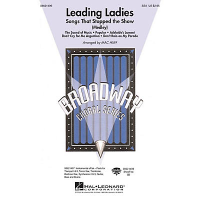 Hal Leonard Leading Ladies: Songs That Stopped the Show ShowTrax CD Arranged by Mac Huff