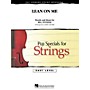 Hal Leonard Lean on Me Easy Pop Specials For Strings Series Arranged by Larry Moore