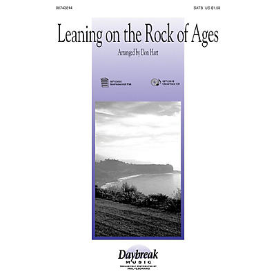 Hal Leonard Leaning on the Rock of Ages SATB arranged by Don Hart