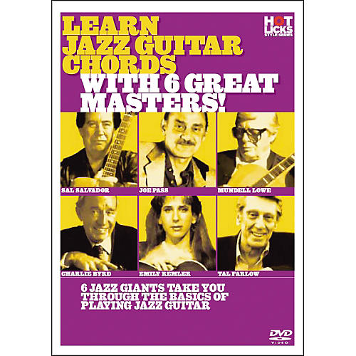 Learn Jazz Guitar Chords with 6 Great Masters
