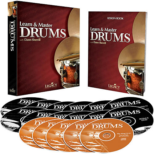 Learn & Master Drums (Book/DVD/CD)