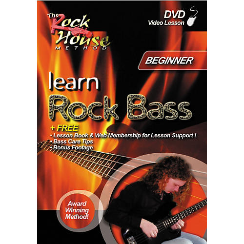 Learn Rock Bass Beginner (DVD)