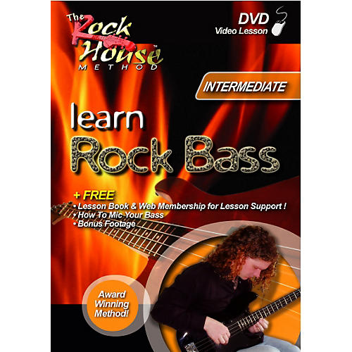 Learn Rock Bass-Intermediate (DVD)