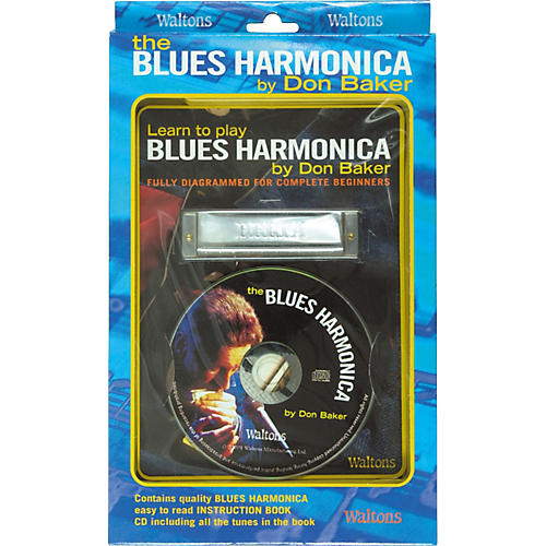 Learn To Play Blues Harmonica Book and CD