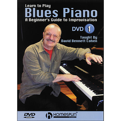 Learn To Play Blues Piano Lesson One DVD