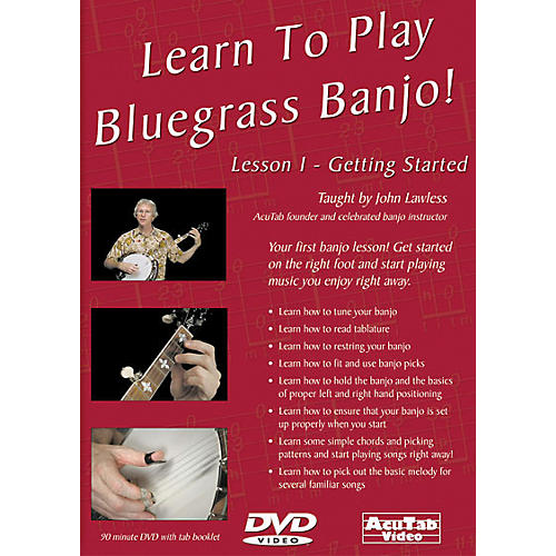 Learn to Play Bluegrass Banjo DVD: Lesson 1 - Getting Started