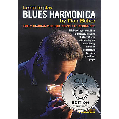 Waltons Learn to Play Blues Harmonica Waltons Irish Music Books Series Softcover with CD Written by Don Baker