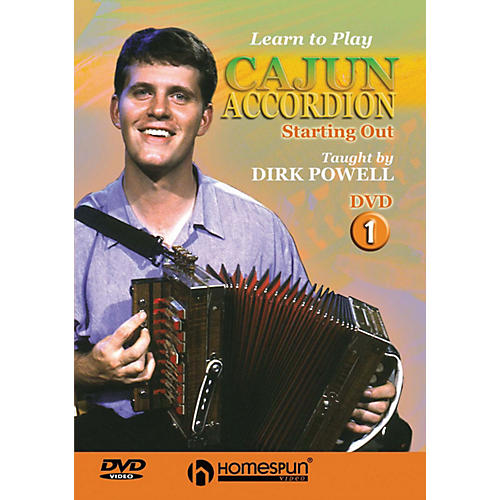 Learn to Play Cajun Accordion DVD/Instructional/Folk Instrmt Series DVD Written by Dirk Powell