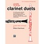 Alfred Learn to Play Clarinet Duets Book