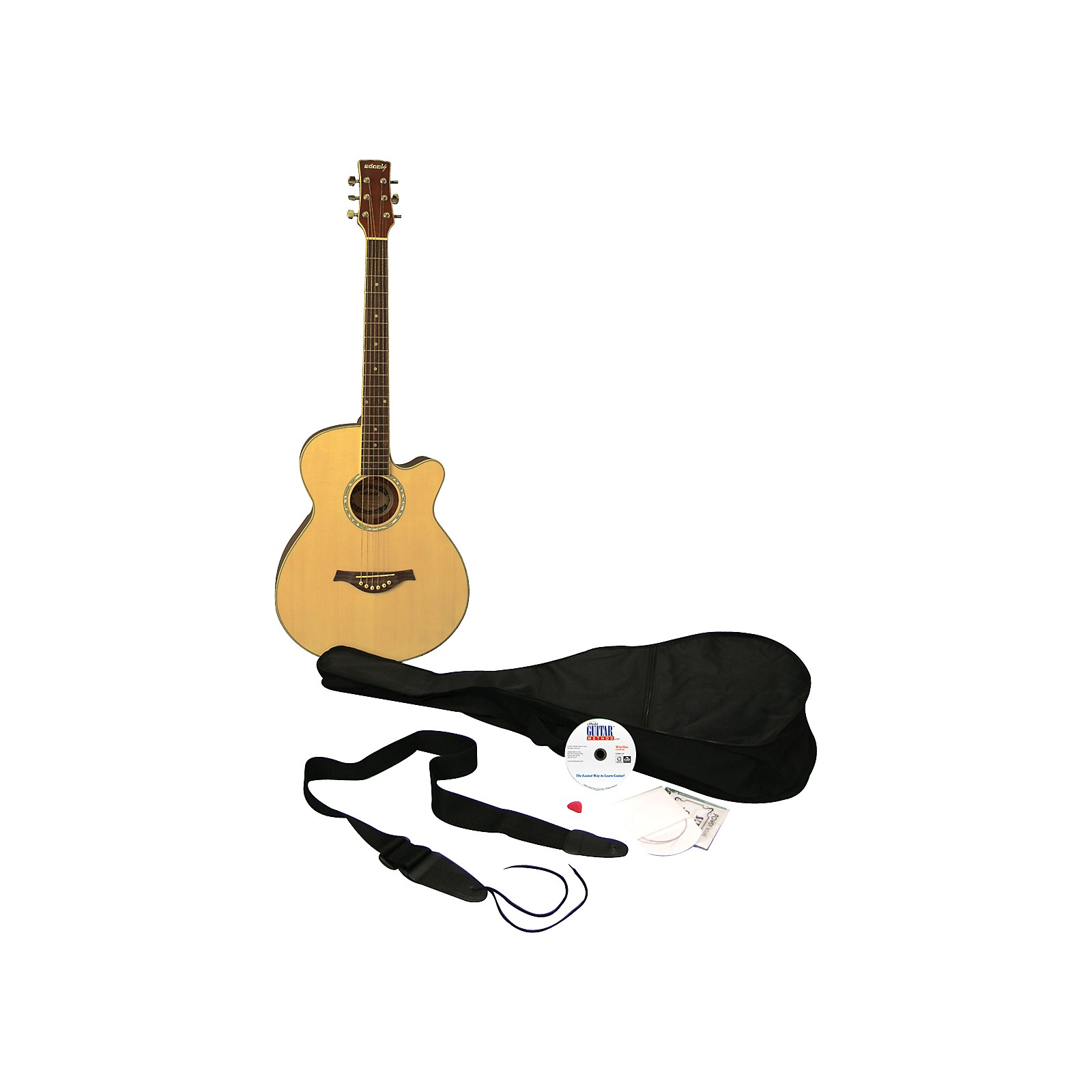 EMedia Learn To Play Guitar Acoustic Guitar Pack Musician s Friend