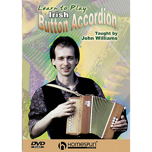 Learn to Play Irish Button Accordion DVD/Instructional/Folk Instrmt Series DVD Performed by John Williams