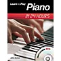 Music Sales Learn to Play Piano in 24 Hours Music Sales America Series Softcover with DVD Written by John Dutton