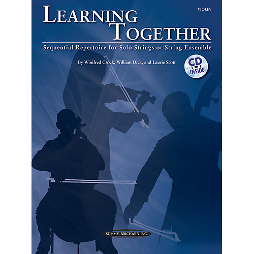 Learning Together for Violin (Book/CD)