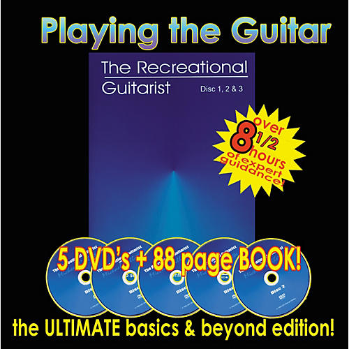 Learning the Guitar 5-DVD Set with Book