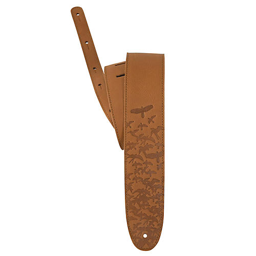 PRS Leather Bird Swarm Strap Tan 2.5 in.