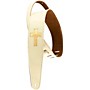 Henry Heller Leather Cross Guitar Strap Cream