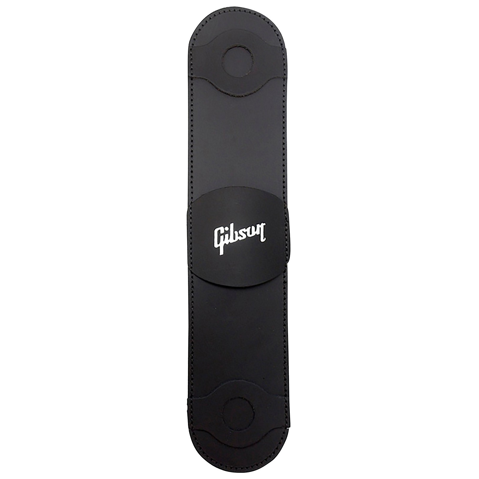 Gibson Leather Shoulder Guitar Strap Pad Black Musician's Friend