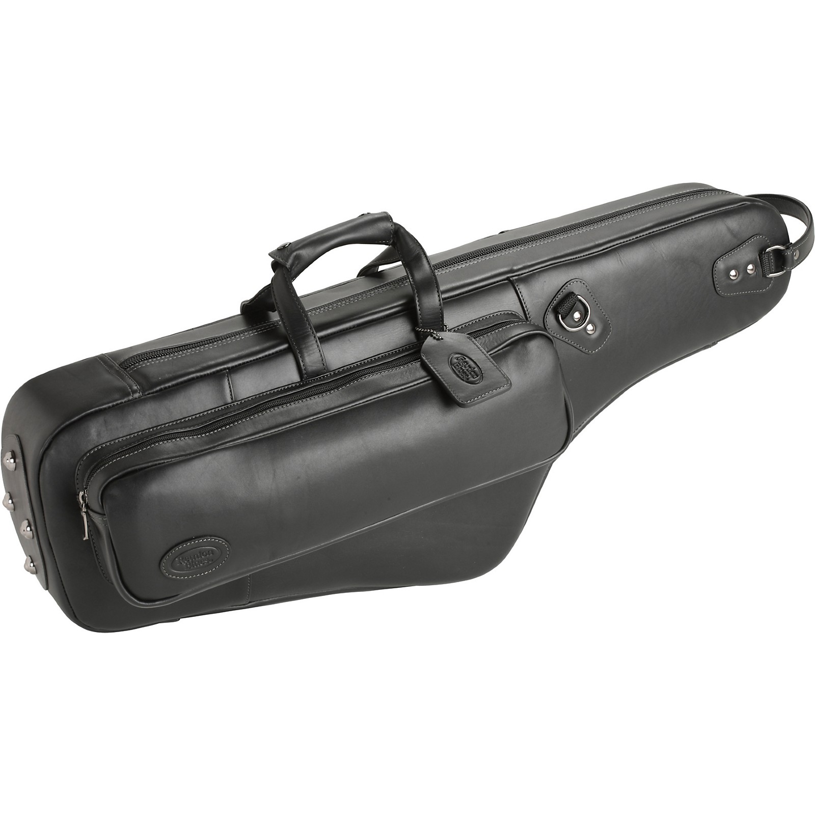 Reunion Blues Leather Tenor Saxophone Bag With Flute Pocket Musician