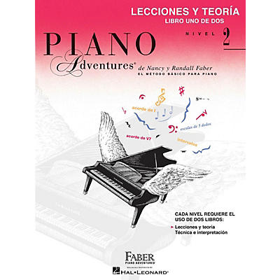 Faber Piano Adventures Lecciones y Teoria - Libro Uno de Dos Nivel 2 Faber Piano Adventures Series Softcover by Randall Faber