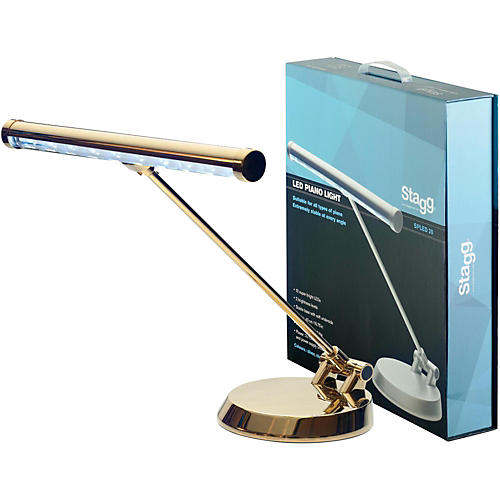 Stagg Led Lamp for Piano/Desk Gold Condition 2 - Blemished Regular 194744160004