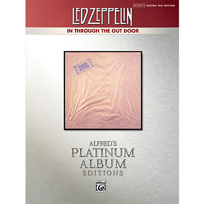 Alfred Led Zeppelin - In Through the Out Door Platinum Guitar TAB Book